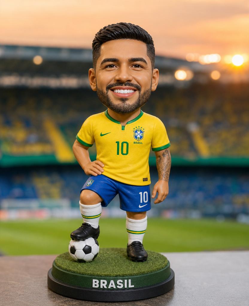 Exemplo do efeito Boneco torcedor do Brasil 🇧🇷